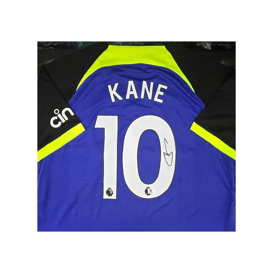 Harry Kane Tottenham Hotspur 2022-23 Nike Third Soccer Jersey coa