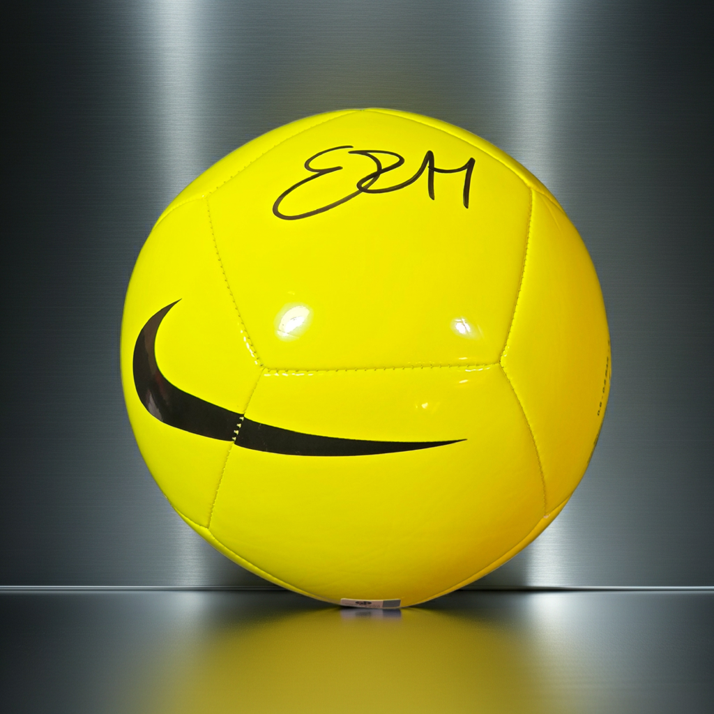 Erling Haaland Manchester City Autographed Nike Soccer Ball With COA
