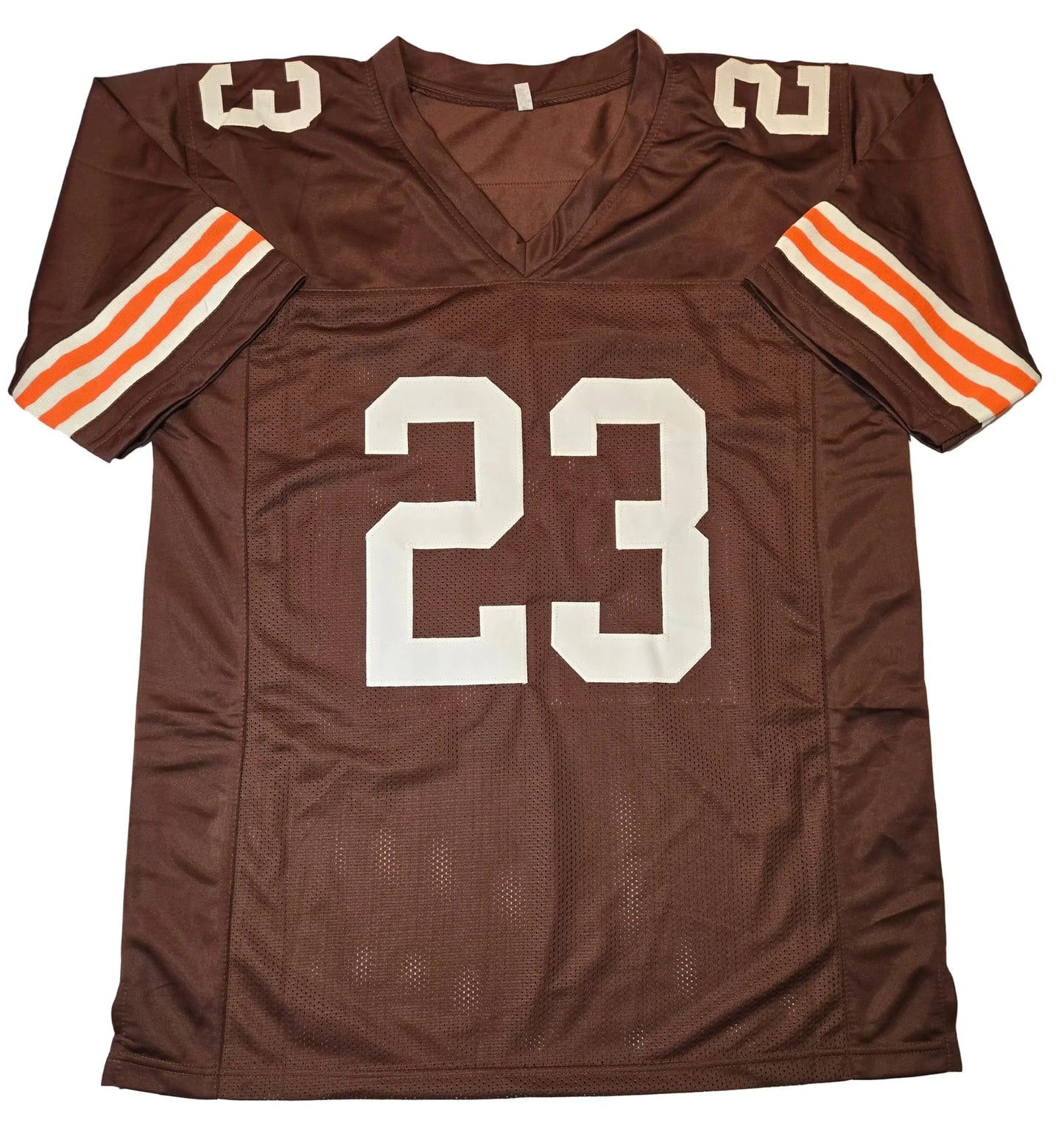 Joe Haden of the Cleveland Browns signed football jersey JSA COA (XL)