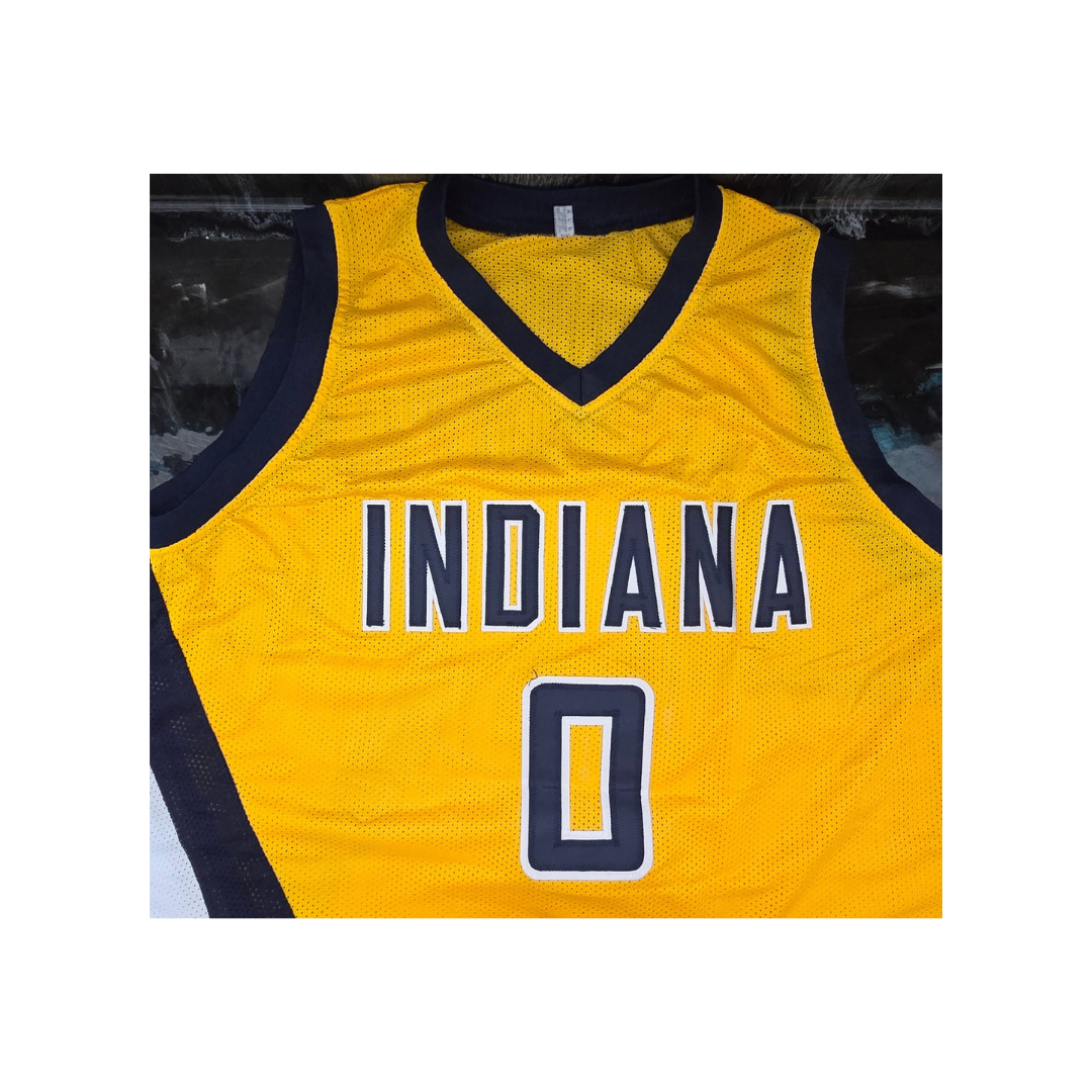 Tyrese Haliburton of the Indiana Pacers autographed basketball jersey COA