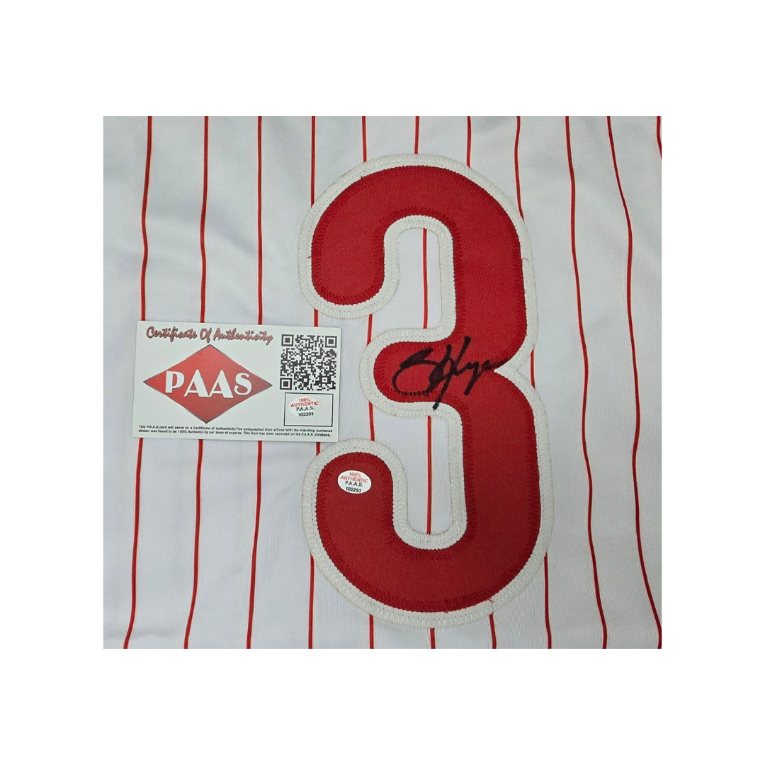 Bryce Harper of the Philadelphia Phillies signed baseball jersey COA - Fan Freaks