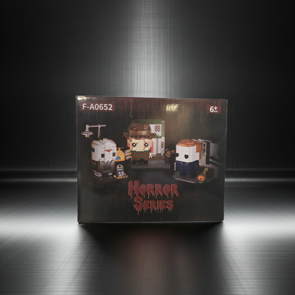Horror Series Brick Building Set - Jason, Freddy & Michael Myers