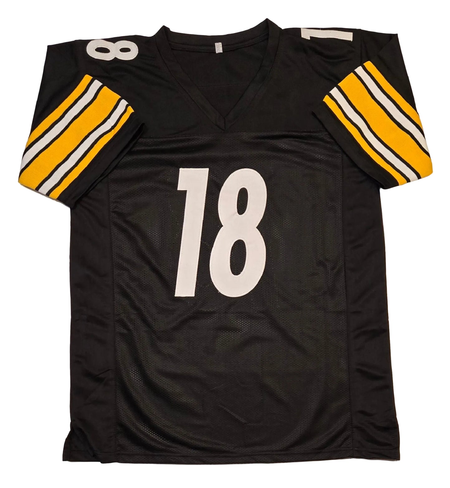 Will Howard of the Pittsburgh Steelers autographed football jersey SWAU Hologram Sticker (XL)