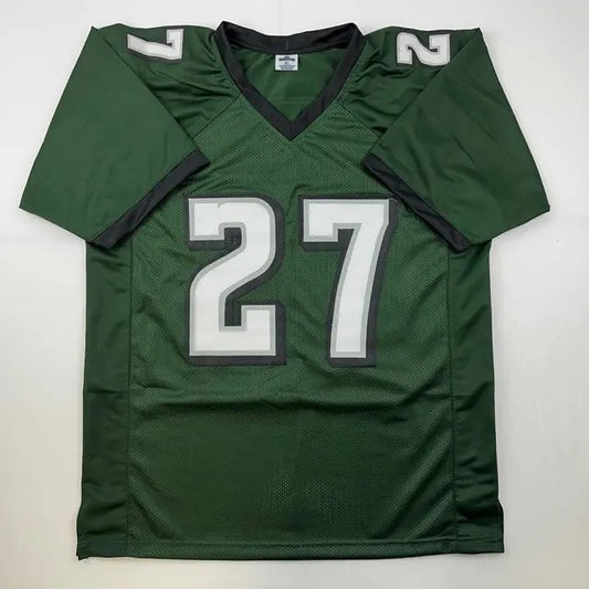 Autographed Malcolm Jenkins Philadelphia Eagles Green Football Jersey Beckett COA