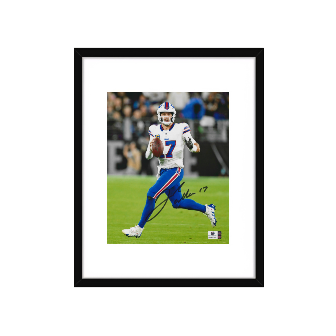 Autographed Josh Allen Buffalo Bills 8x10 Photo Art Print - Fan Freaks