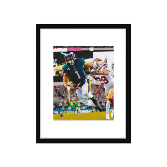 JALEN HURTS SIGNED 8X10 PHOTO EAGLES Art Print - Fan Freaks