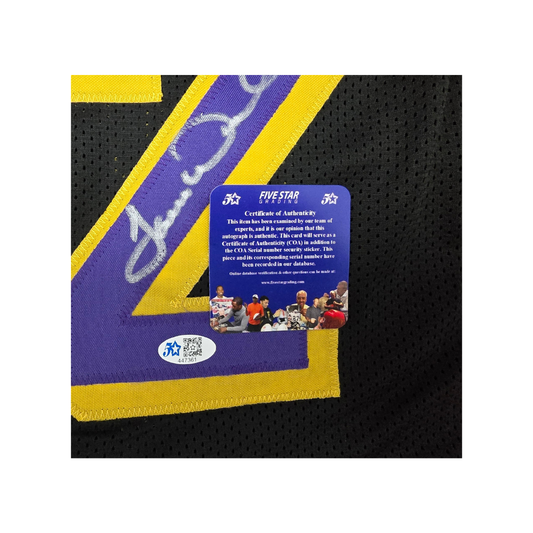 JAMES WORTHY SIGNED LOS ANGELES JERSEY WITH COA - Fan Freaks