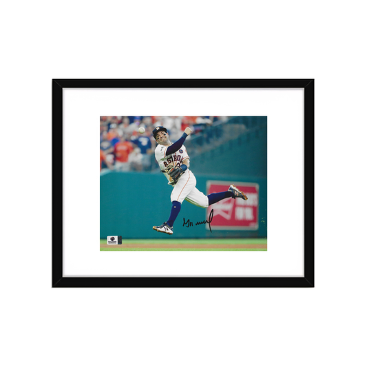 Jose Altuve Houston Astros Autographed 8x10 Photo Art Print - Fan Freaks