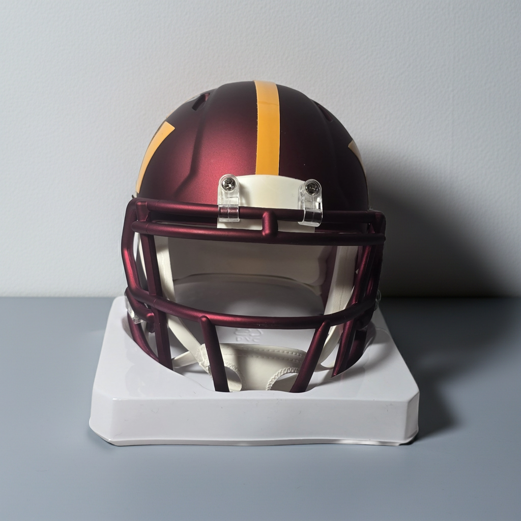 Jayden Daniels Washington Commanders Autographed Riddell Mini-Helmet coa