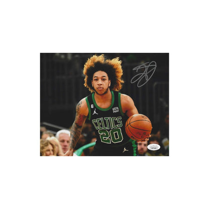 J.D. Davison signed Boston Celtics 8x10 basketball photograph, additional listing image