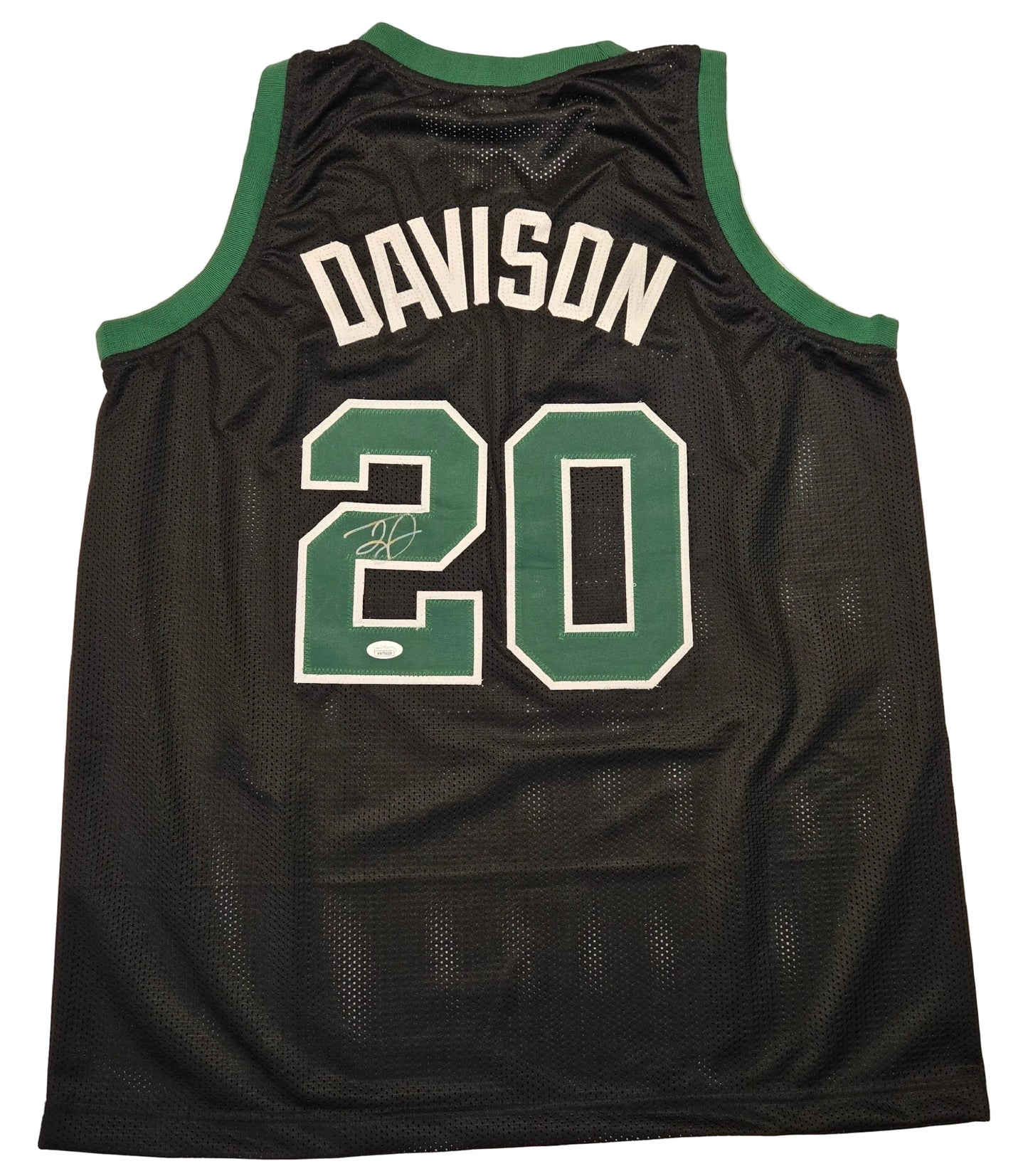 J.D. Davison Boston Celtics Autographed Basketball Jersey coa