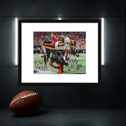 J.D. McKissic Washington Redskins 8x10Photo With Hologram W/Frame