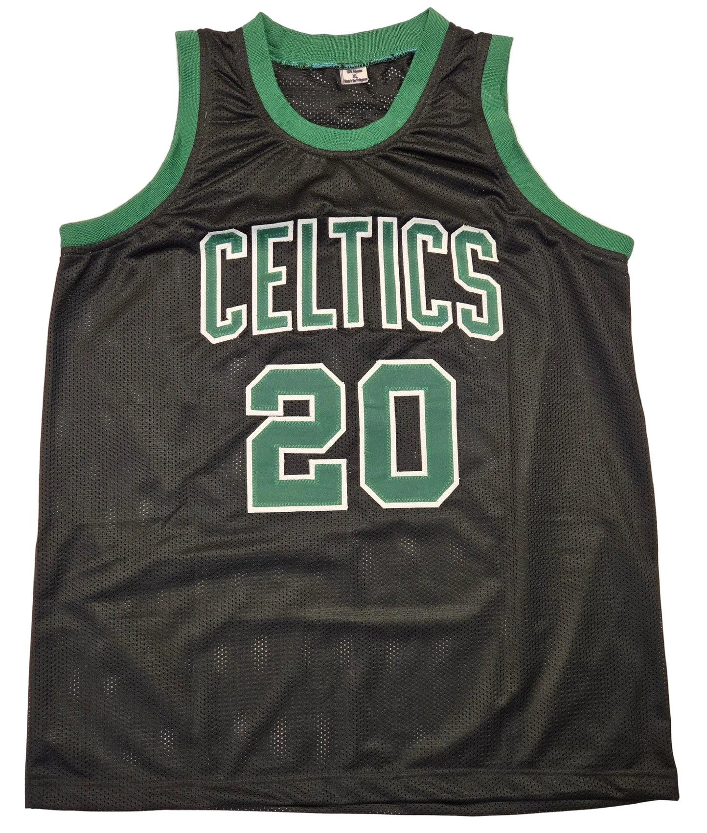 J.D. Davison Boston Celtics Autographed Basketball Jersey coa
