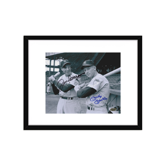 Joe DiMaggio And Mickey Mantle Yankees 8x10 Art Print - Fan Freaks