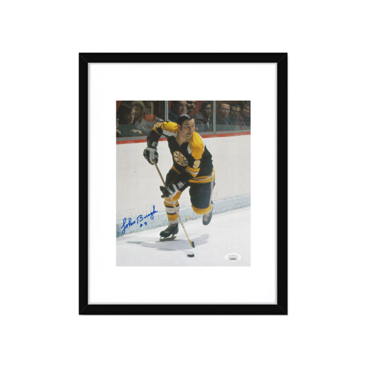 Johnny Bucyk Boston Bruins Autographed 8x10 Photo Art Print - Fan Freaks