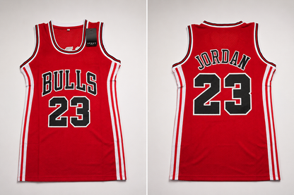 Women's basketball mesh dress, product photo 3