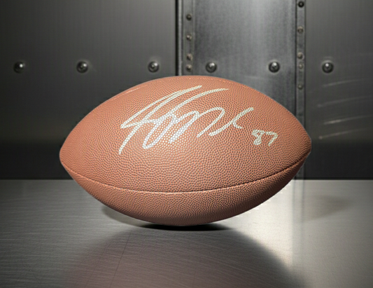 Jordy Nelson Green Bay Packers Autographed Wilson Football coa