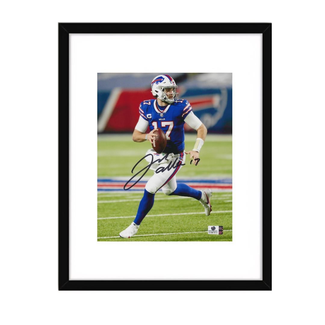 Josh Allen Buffalo Bills Autographed 8x10 Photo Art Print