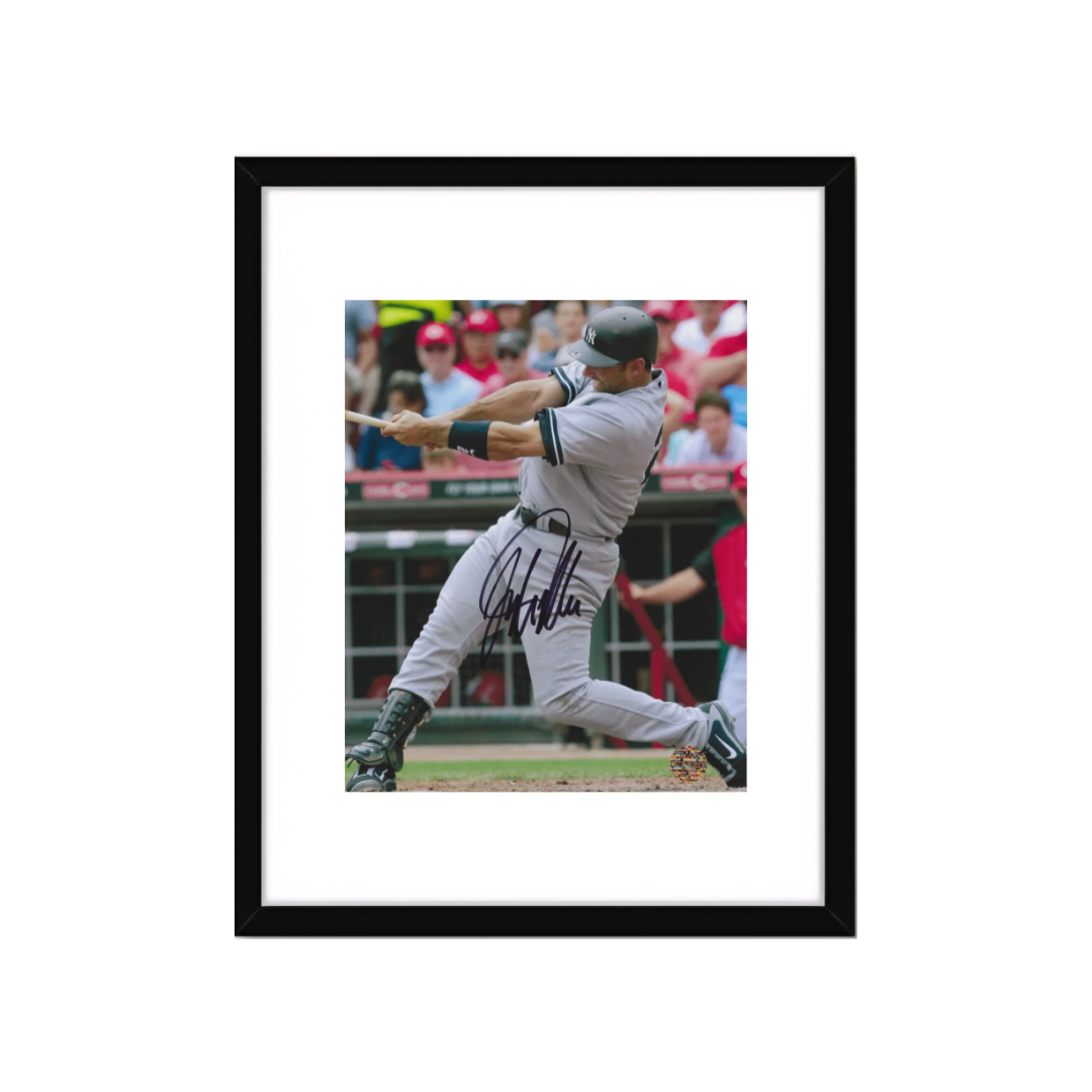 JORGE POSADA SIGNED 8X10 PHOTO New York Yankees Art Print - Fan Freaks