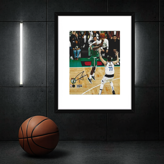 Jrue Holliday Boston Celtics Autographed 8x10 Photo Hologram W/Frame