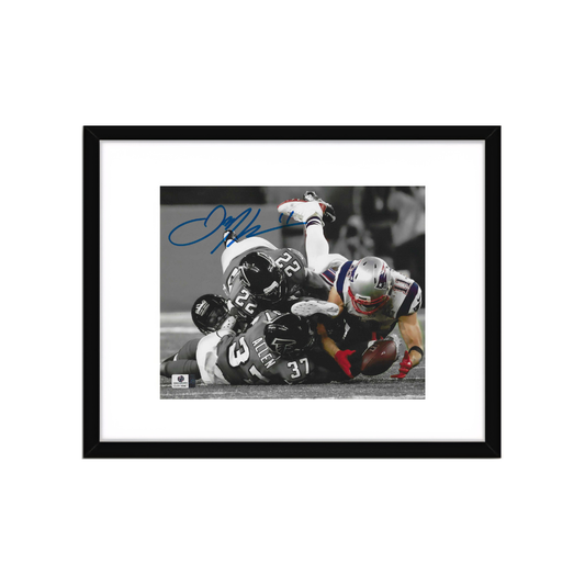 Julian Edelman New England Patriots Autographed 8x10 Art Print