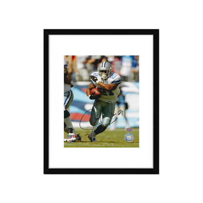 Julius Jones Dallas Cowboys Autographed 8x10 Photo coa W/Frame - Fan Freaks
