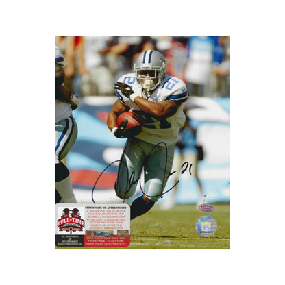Julius Jones Dallas Cowboys Autographed 8x10 Photo coa W/Frame - Fan Freaks