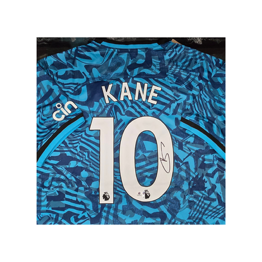 Harry Kane 2022-23 Nike Away Soccer Jersey With COA