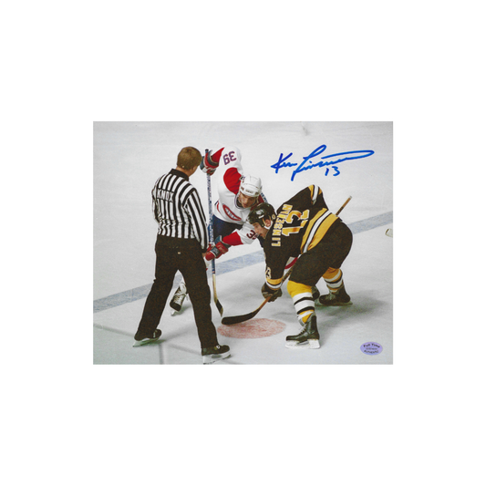 Ken Linseman Boston Bruins Autographed 8x10 Photo coa