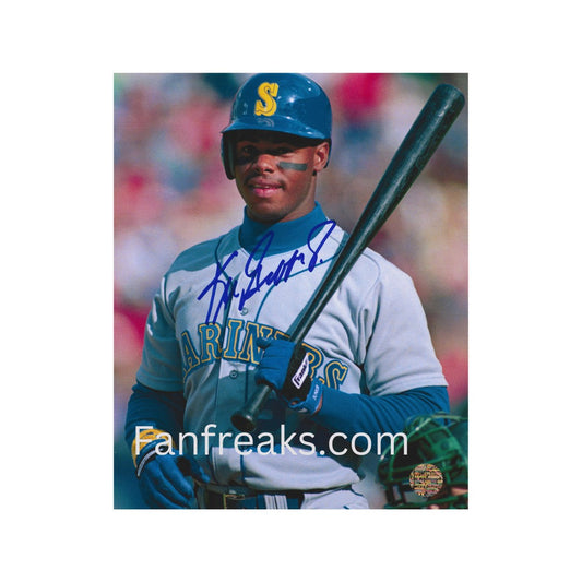 Ken Griffey JR Seattle Mariners 8x10 Autographed Reprint - Fan Freaks