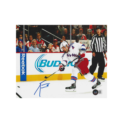 Kevin Klein signed New York Rangers framed hockey photograph with Beckett hologram, additional image