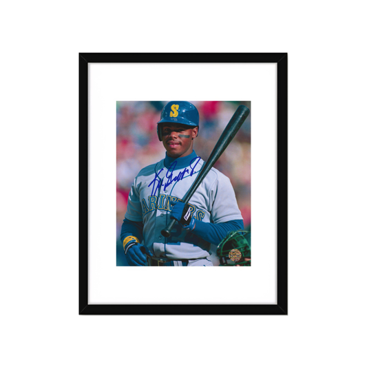Ken Griffey JR Seattle Mariners 8x10 Autographed Art Print - Fan Freaks