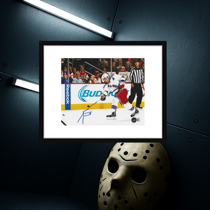 Kevin Klein New York Rangers autographed framed 8x10 hockey photo with Beckett hologram