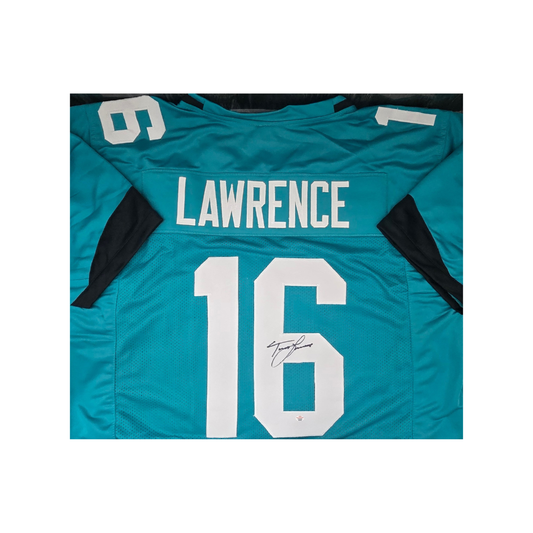 TREVOR LAWRENCE AUTOGRAPHED SIGNED JACKSONVILLE JAGUARS JERSEY WITH COA - Fan Freaks