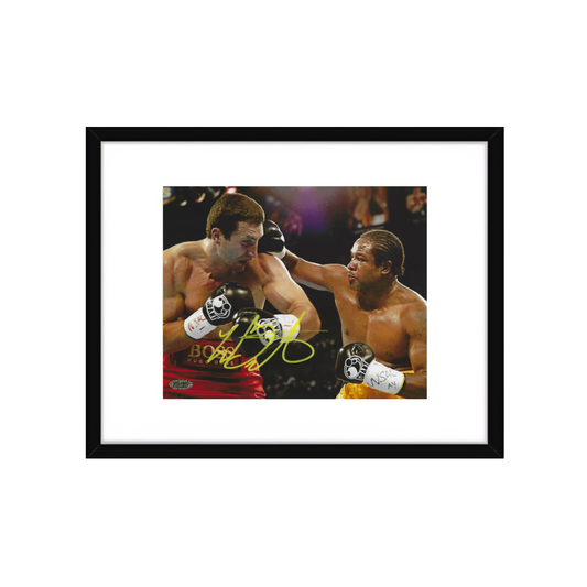 LAMON BREWSTER AUTOGRAPHED 8X10 PHOTO BOXING ART PRINT - Fan Freaks