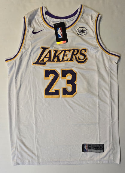LeBron James Los Angeles Lakers #23 Autographed Basketball Jersey – Total Sports #3203806
