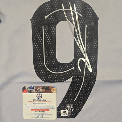 Robert Lewandowski Barcelona 2022–23 signed third jersey and certificate of authenticity