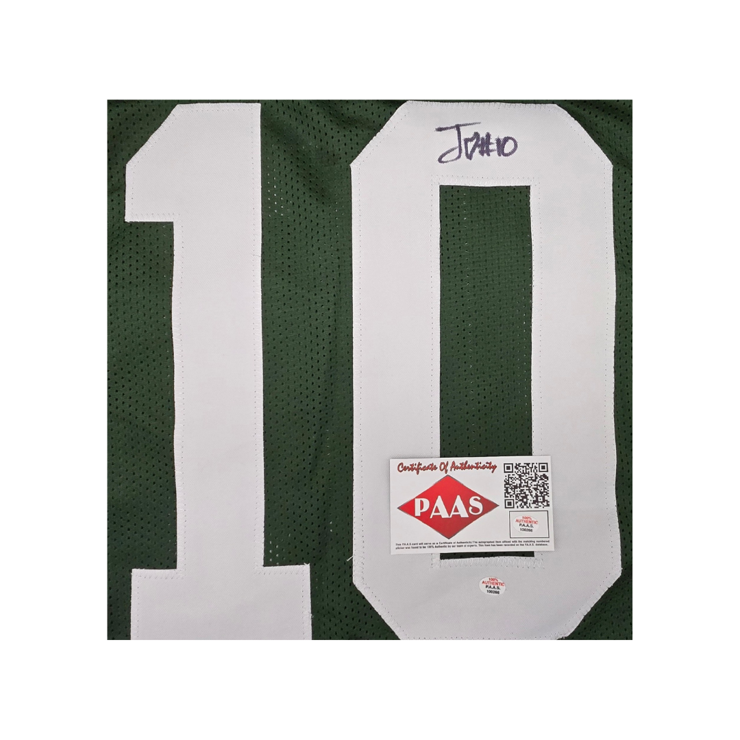 Jordan Love of the Green Bay Packers autographed Away football jersey COA - Fan Freaks