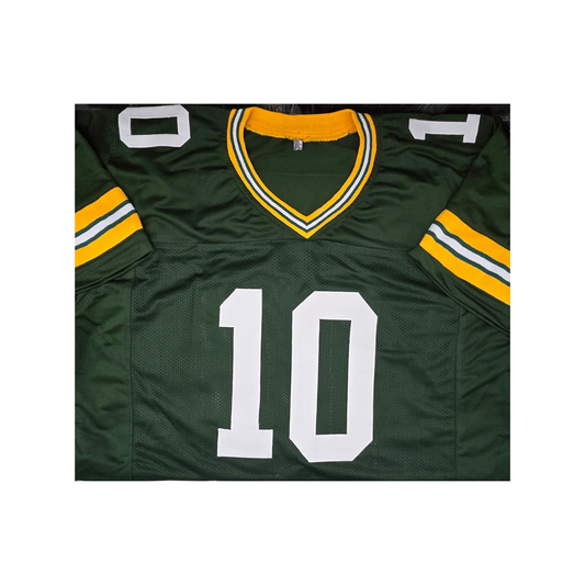 Jordan Love of the Green Bay Packers autographed football jersey COA