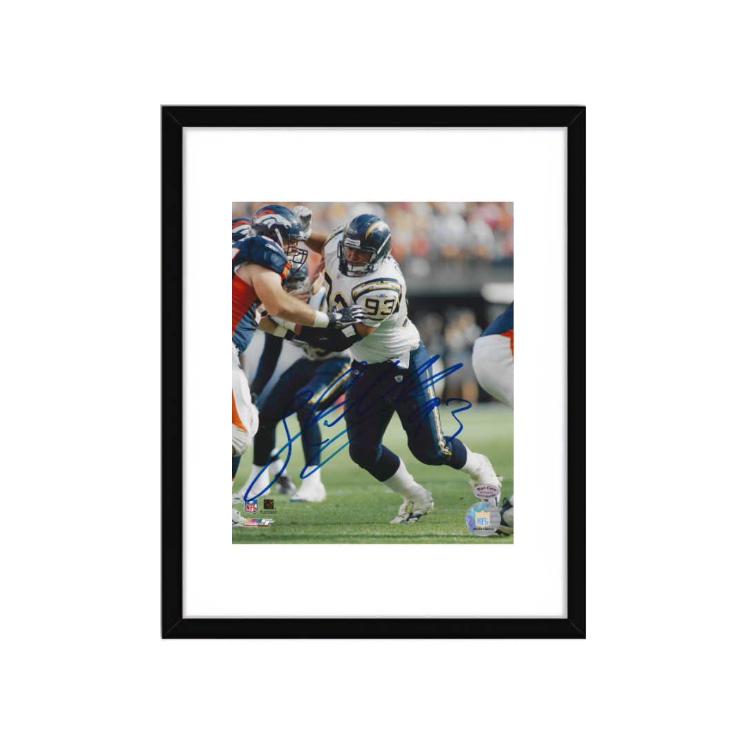 Luis Castillo San Diego Chargers Autographed 8x10 Photo Art Print - Fan Freaks