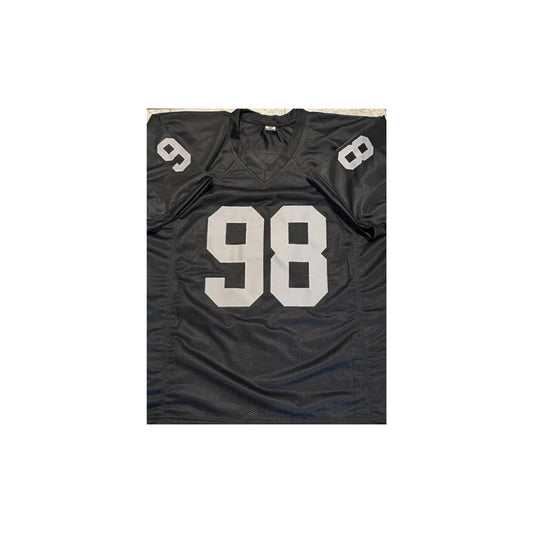 Las Vegas Raiders Maxx Crosby Autographed  Football Jersey coa
