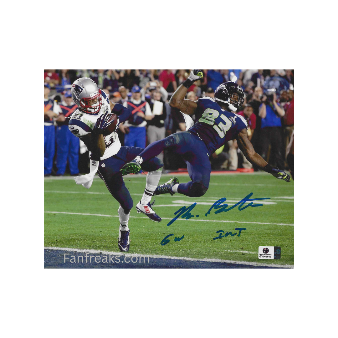 Malcolm Butler New England Patriots Autographed 8x10 Art Print