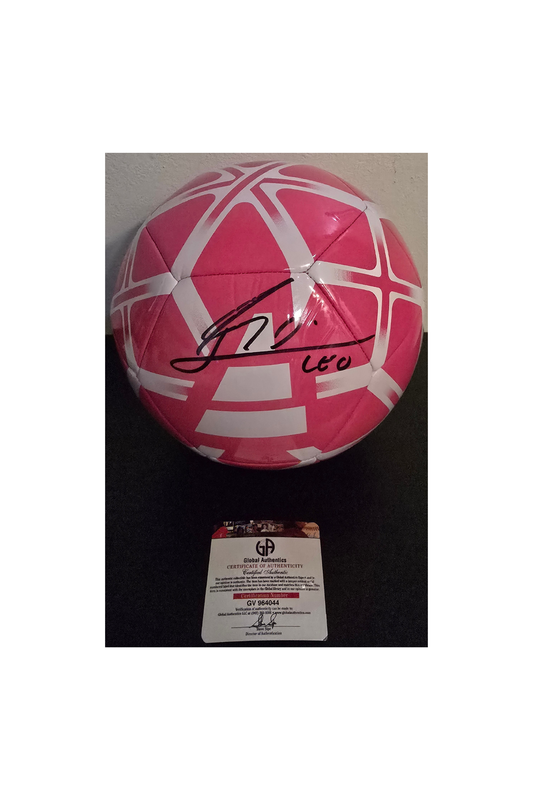 Lionel Messi Inter Miami CF Autographed Adidas Soccer Ball With COA - Fan Freaks