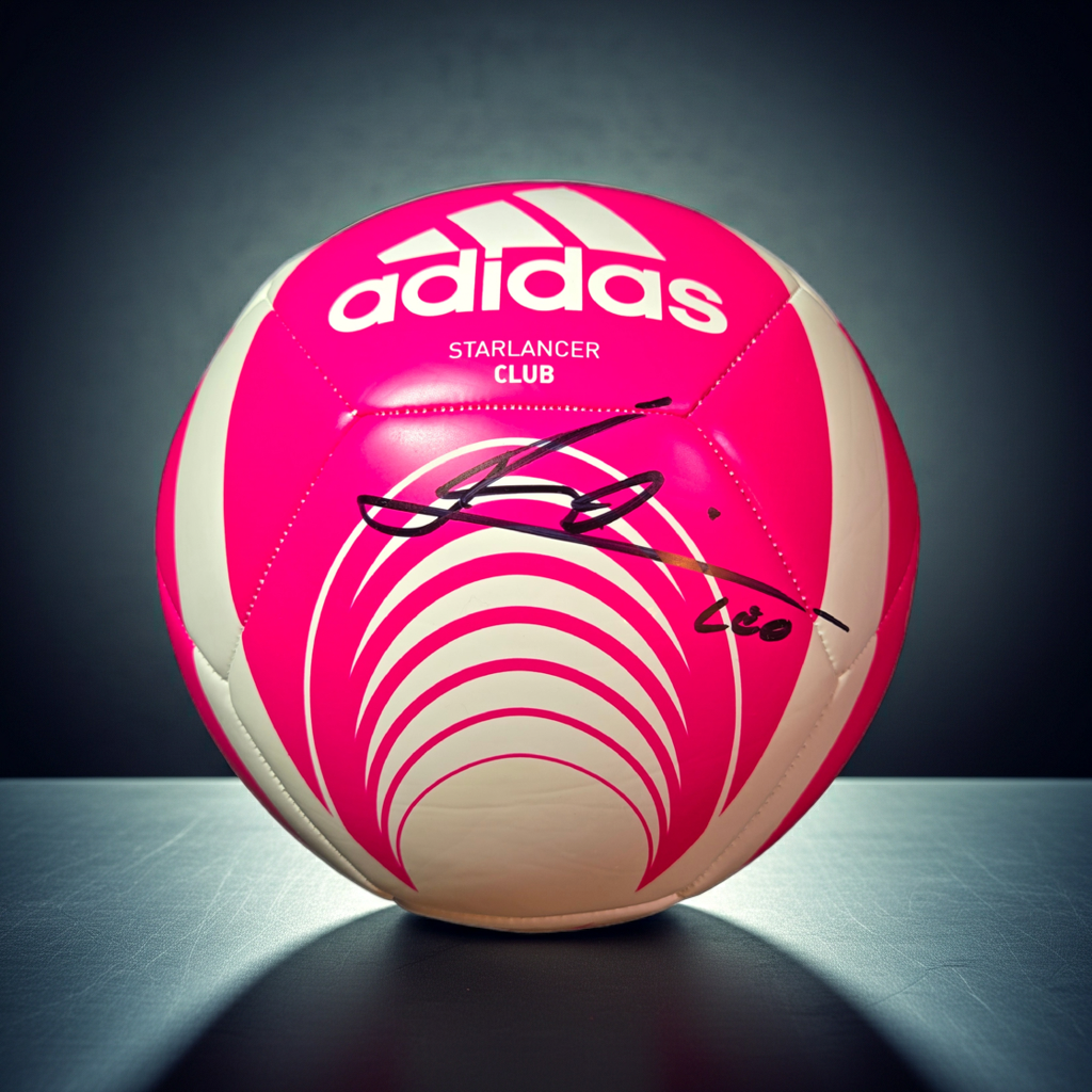 Lionel Messi Inter Miami CF Autographed Adidas Soccer Ball coa