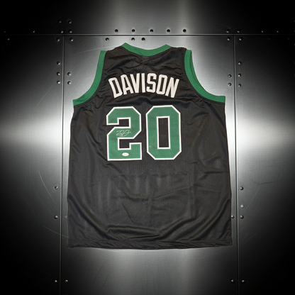 J.D. Davison Boston Celtics autographed basketball jersey with JSA COA