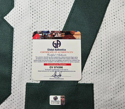 Certificate of authenticity for Jordy Nelson autographed Packers jersey