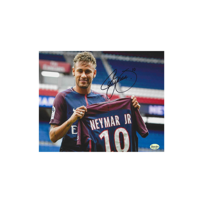 Neymar Jr. PSG signed 8x10 soccer photograph, additional listing image
