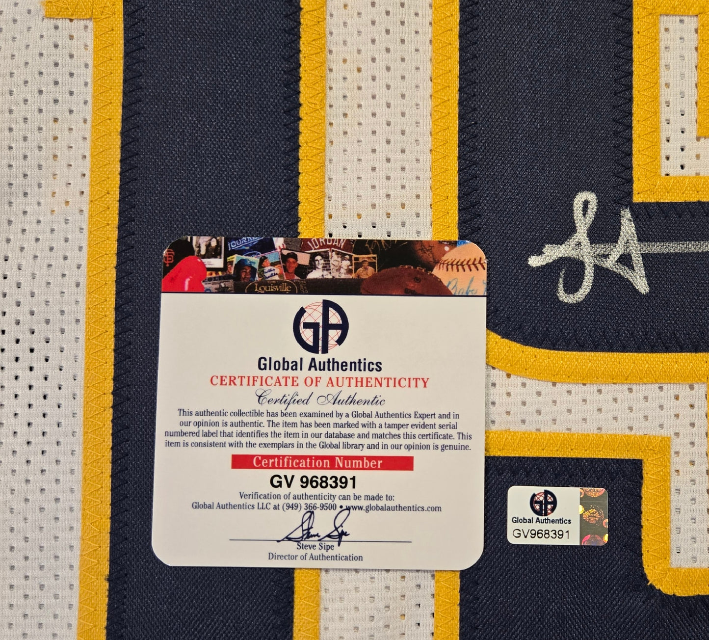 Nikola Jokic Denver Nuggets Autographed Custom Basketball Jersey With COA