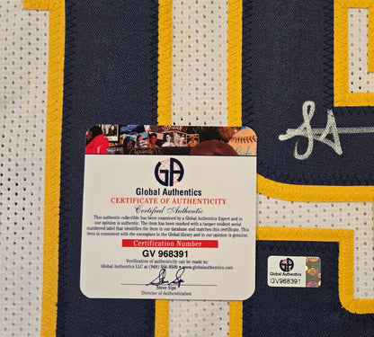 Certificate of authenticity for Nikola Jokic Denver Nuggets autographed custom basketball jersey