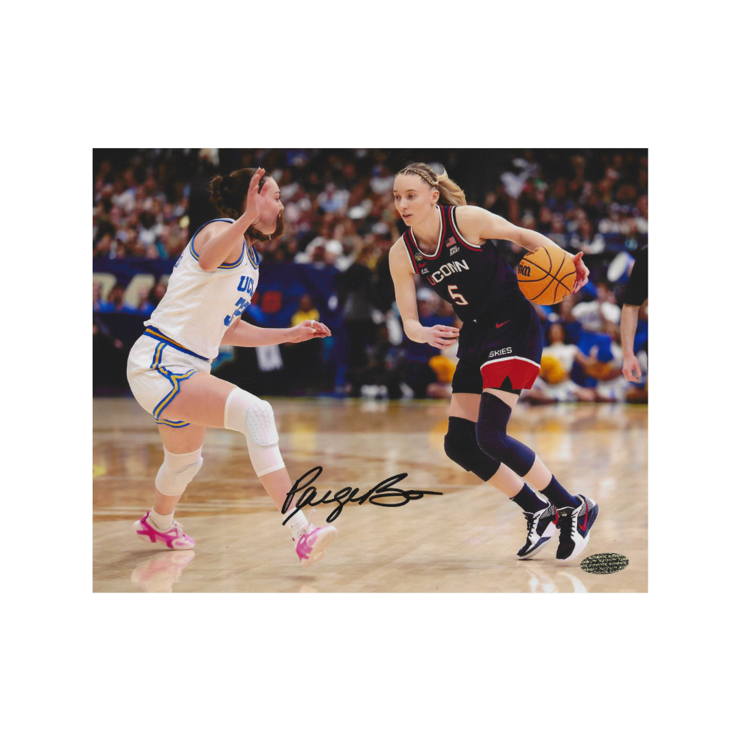 Paige Bueckers autographed 8x10 photo Art Print - Fan Freaks